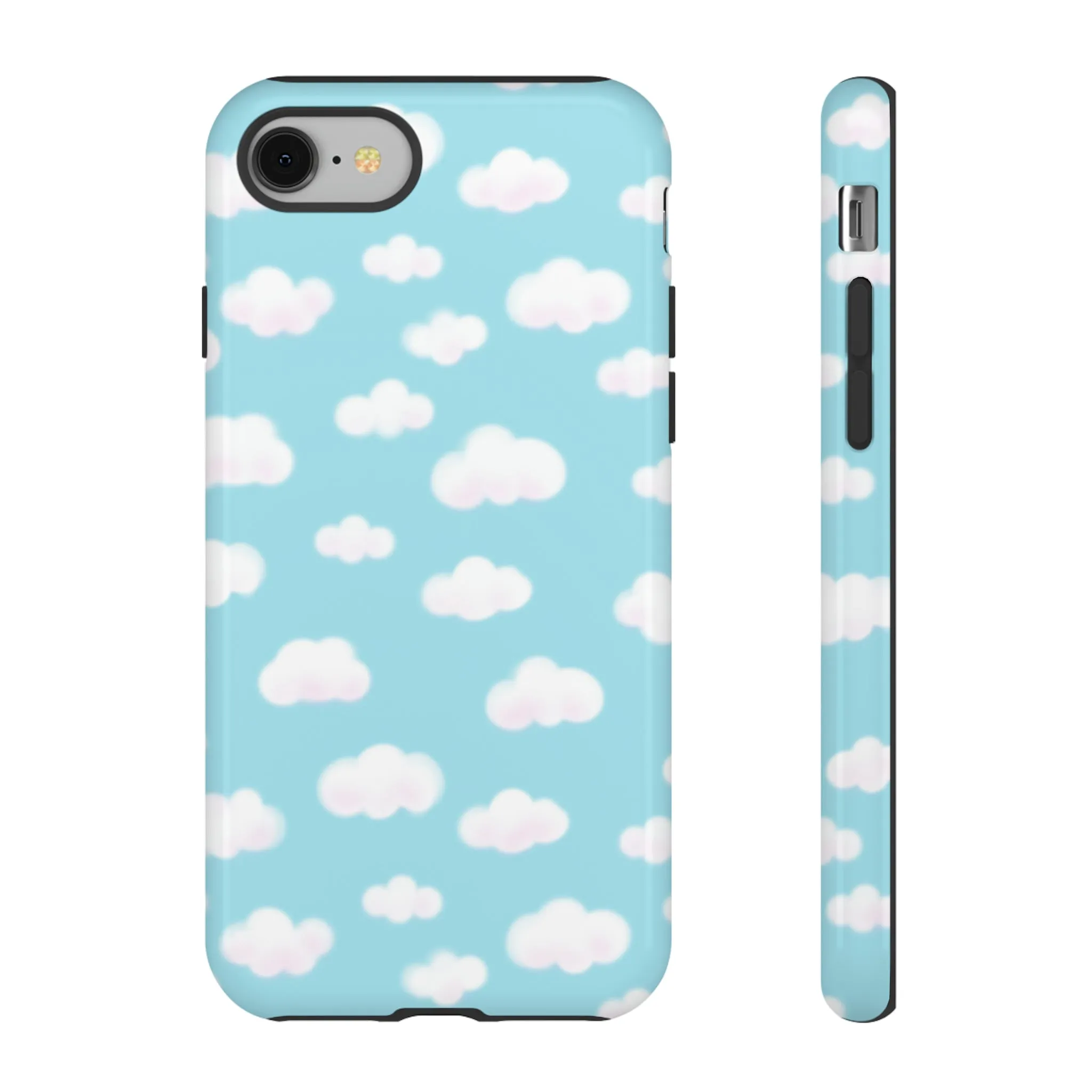 Dreamy Clouds Tough Phone Case (Sky Blue)