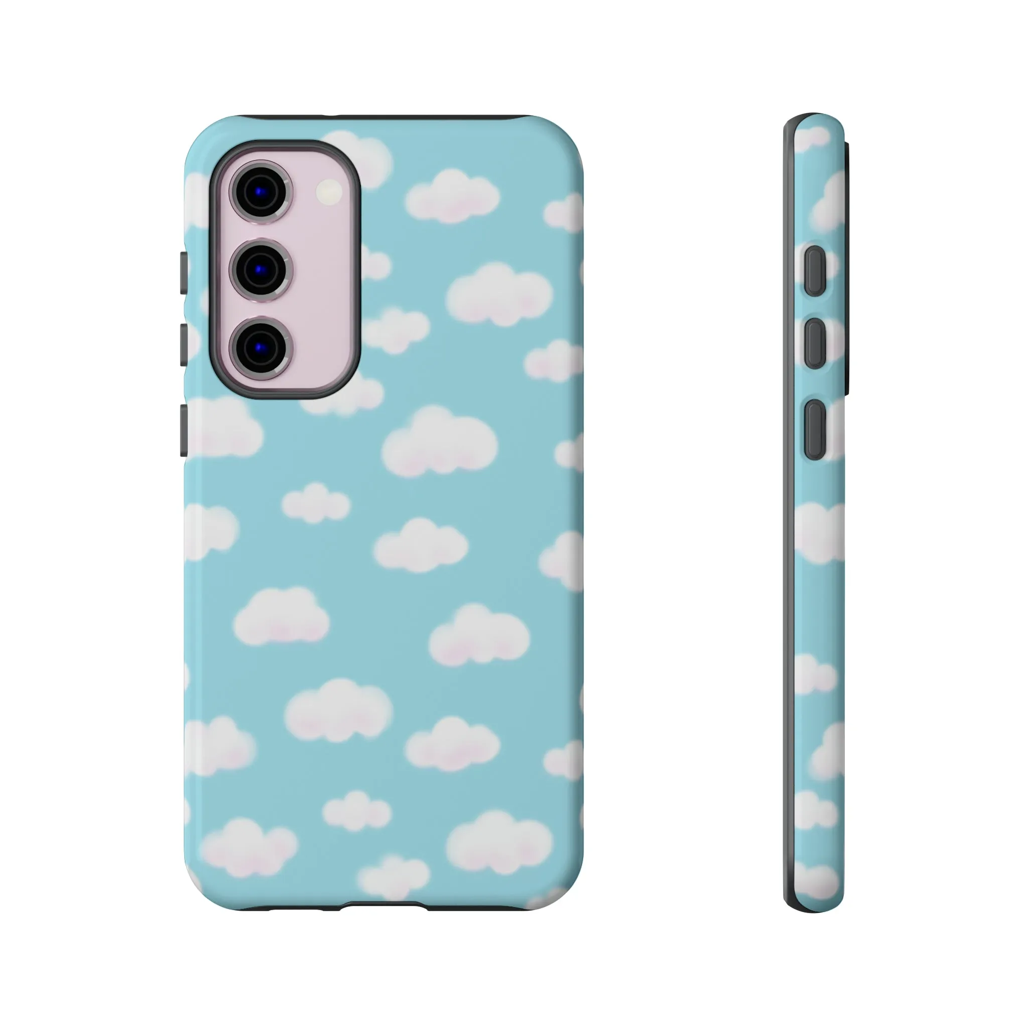 Dreamy Clouds Tough Phone Case (Sky Blue)