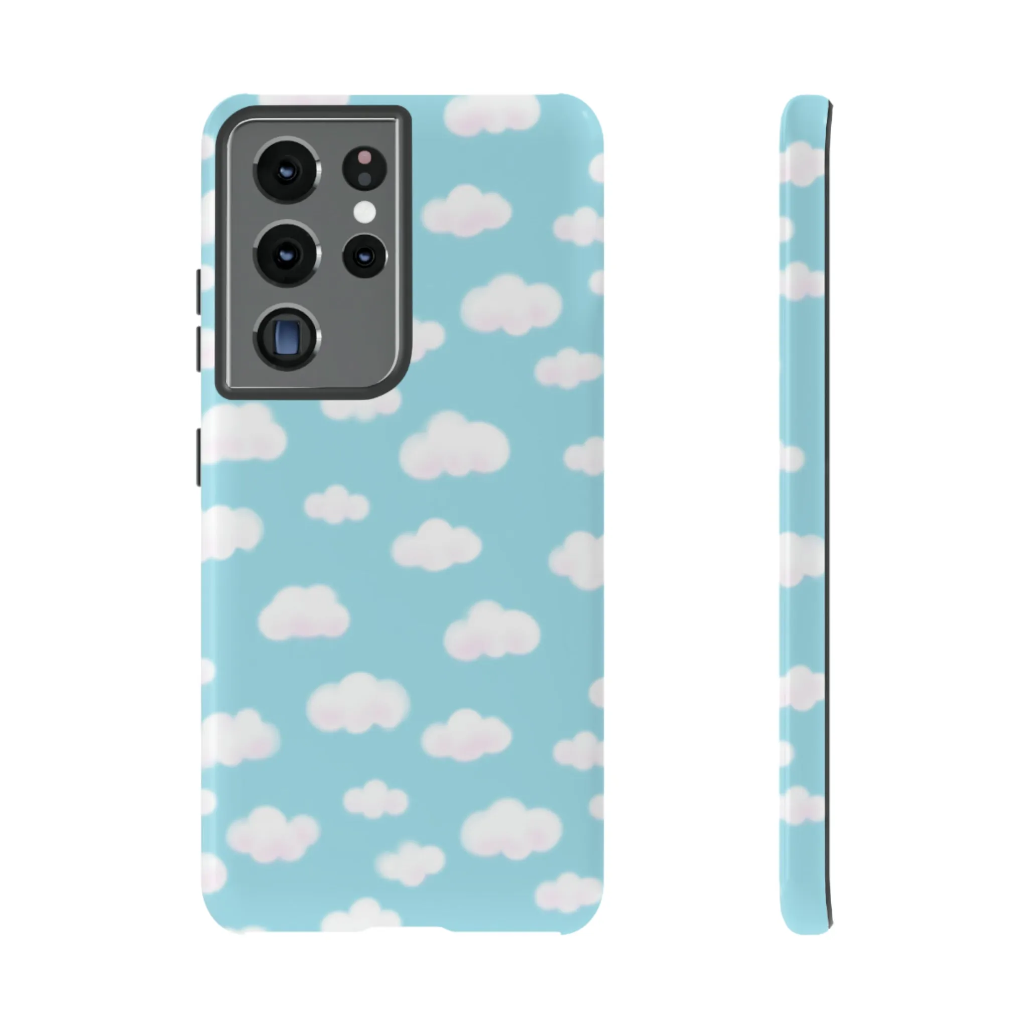 Dreamy Clouds Tough Phone Case (Sky Blue)