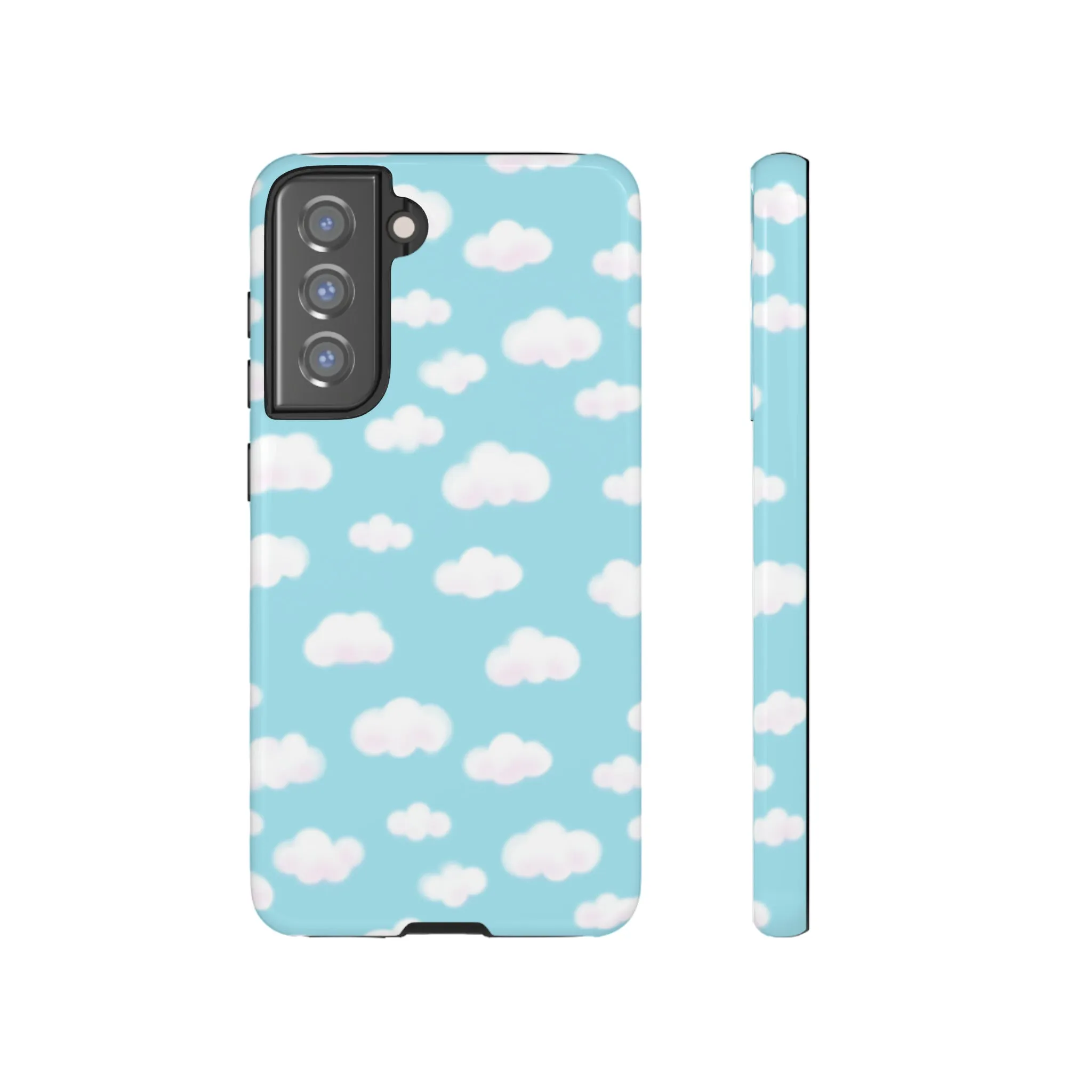 Dreamy Clouds Tough Phone Case (Sky Blue)