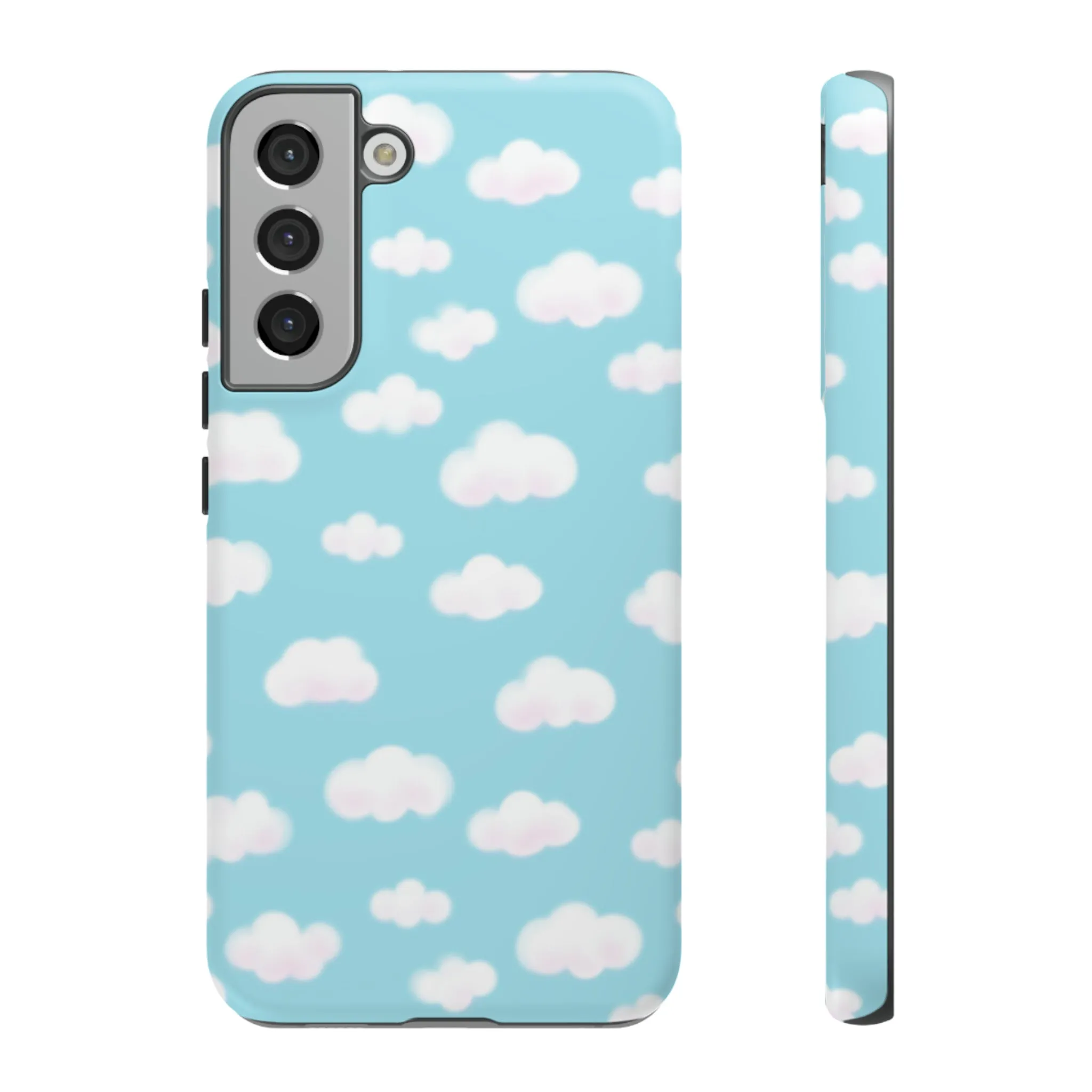 Dreamy Clouds Tough Phone Case (Sky Blue)