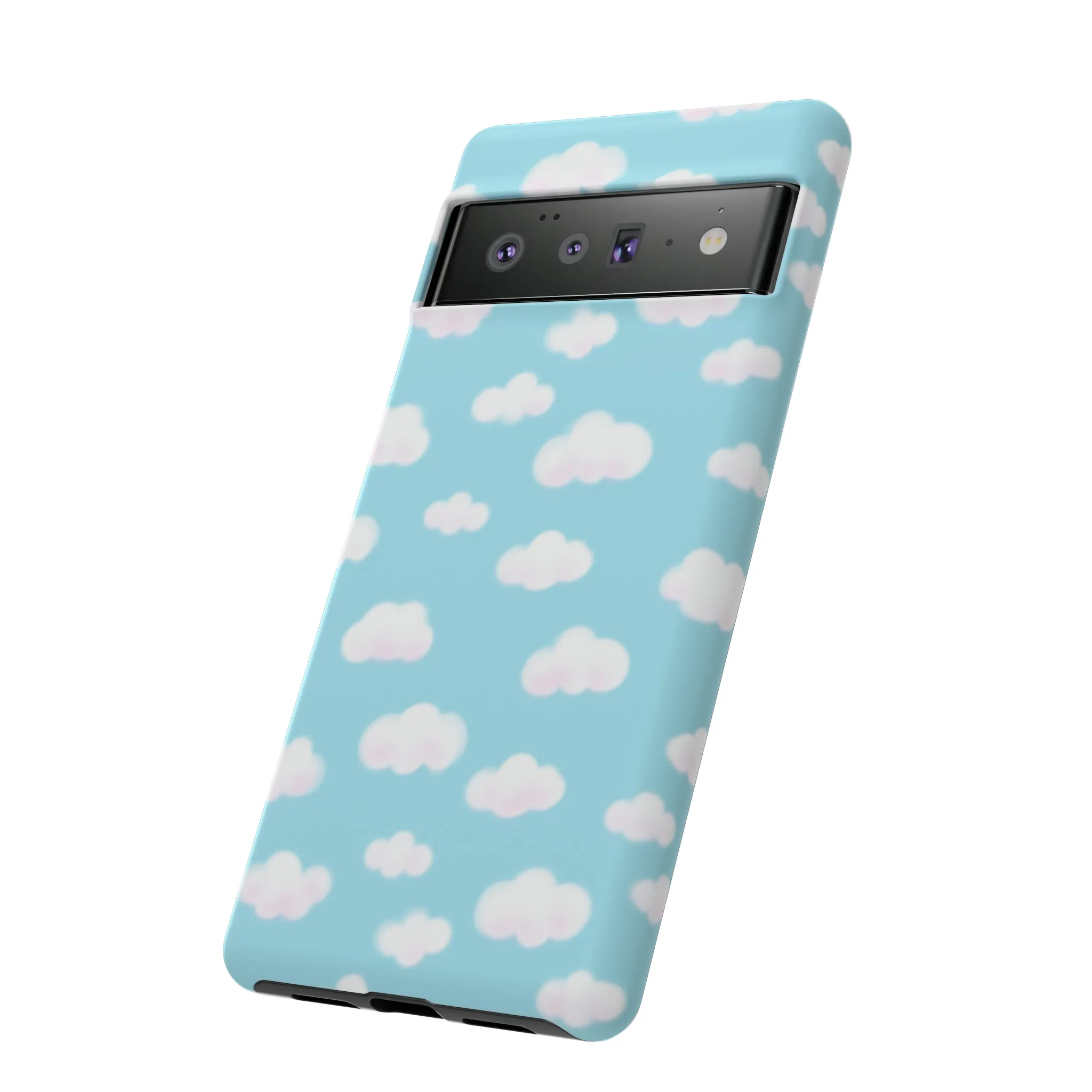 Dreamy Clouds Tough Phone Case (Sky Blue)