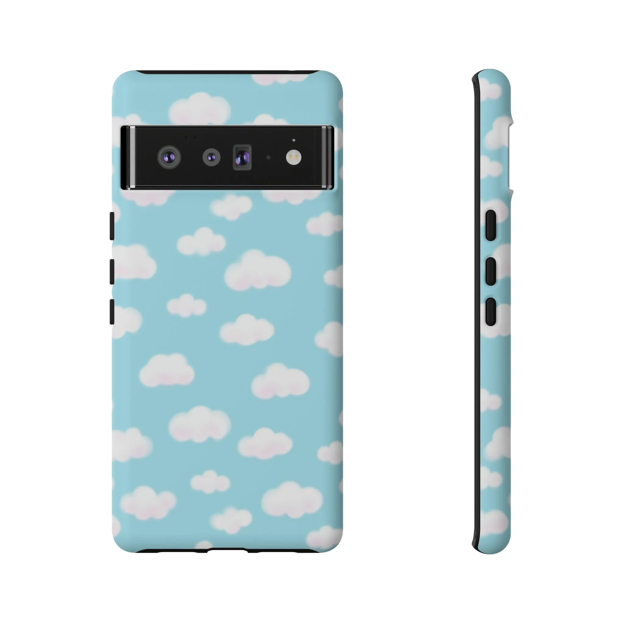 Dreamy Clouds Tough Phone Case (Sky Blue)