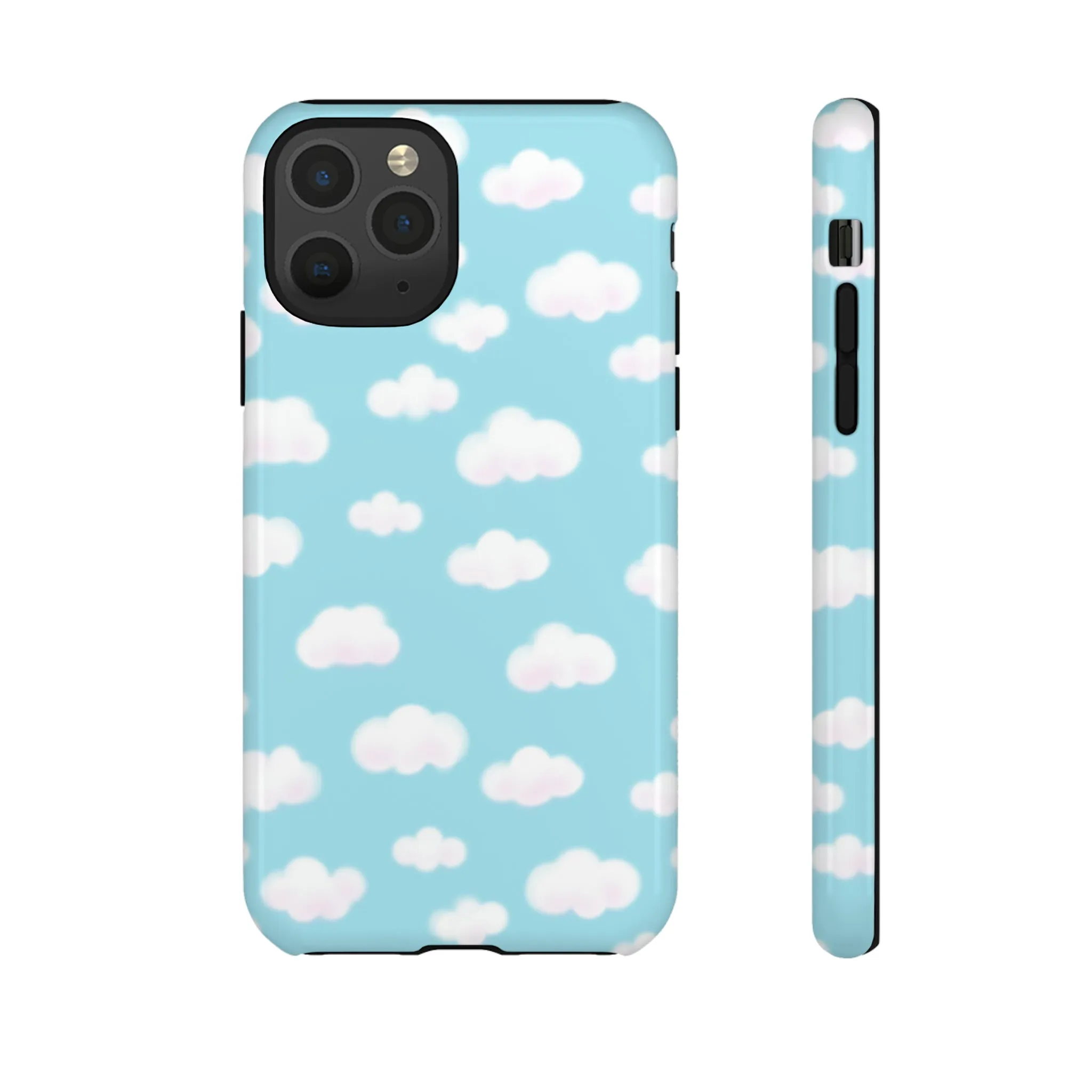 Dreamy Clouds Tough Phone Case (Sky Blue)