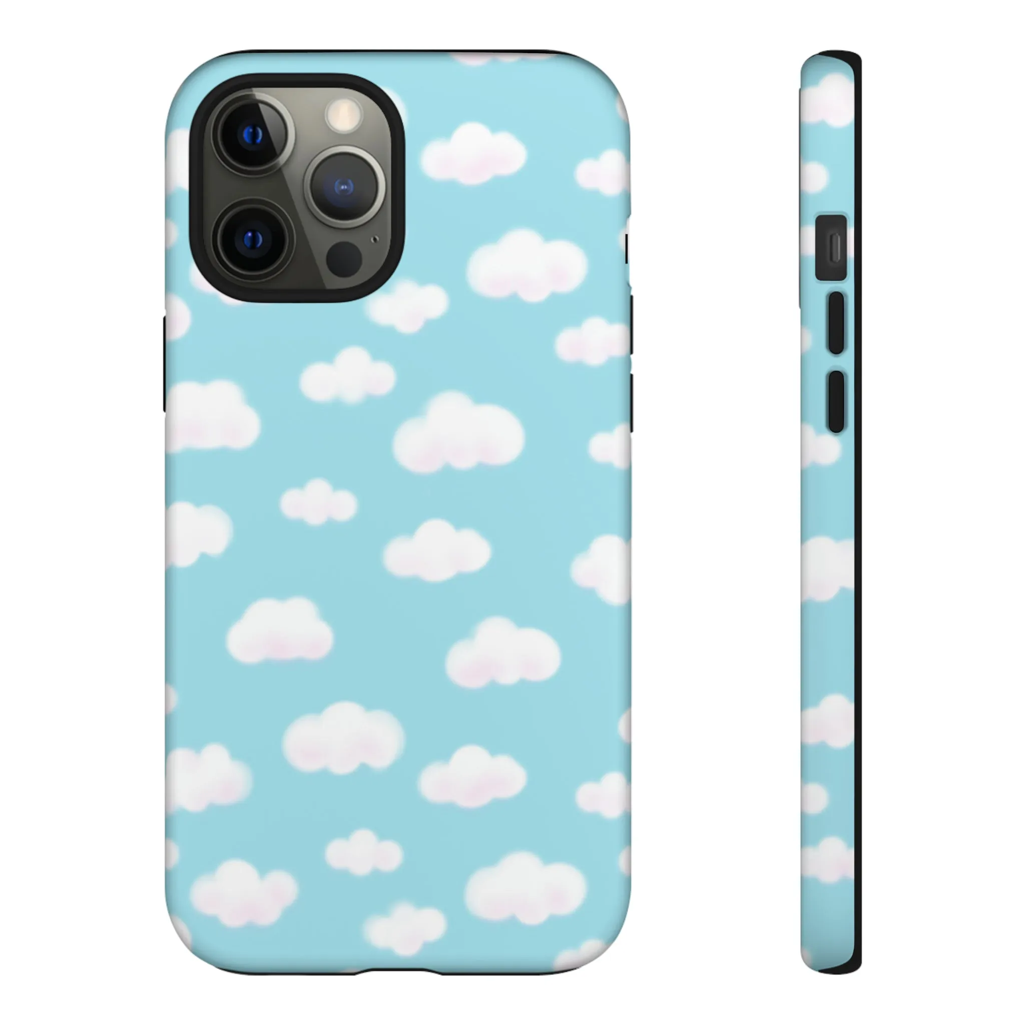 Dreamy Clouds Tough Phone Case (Sky Blue)