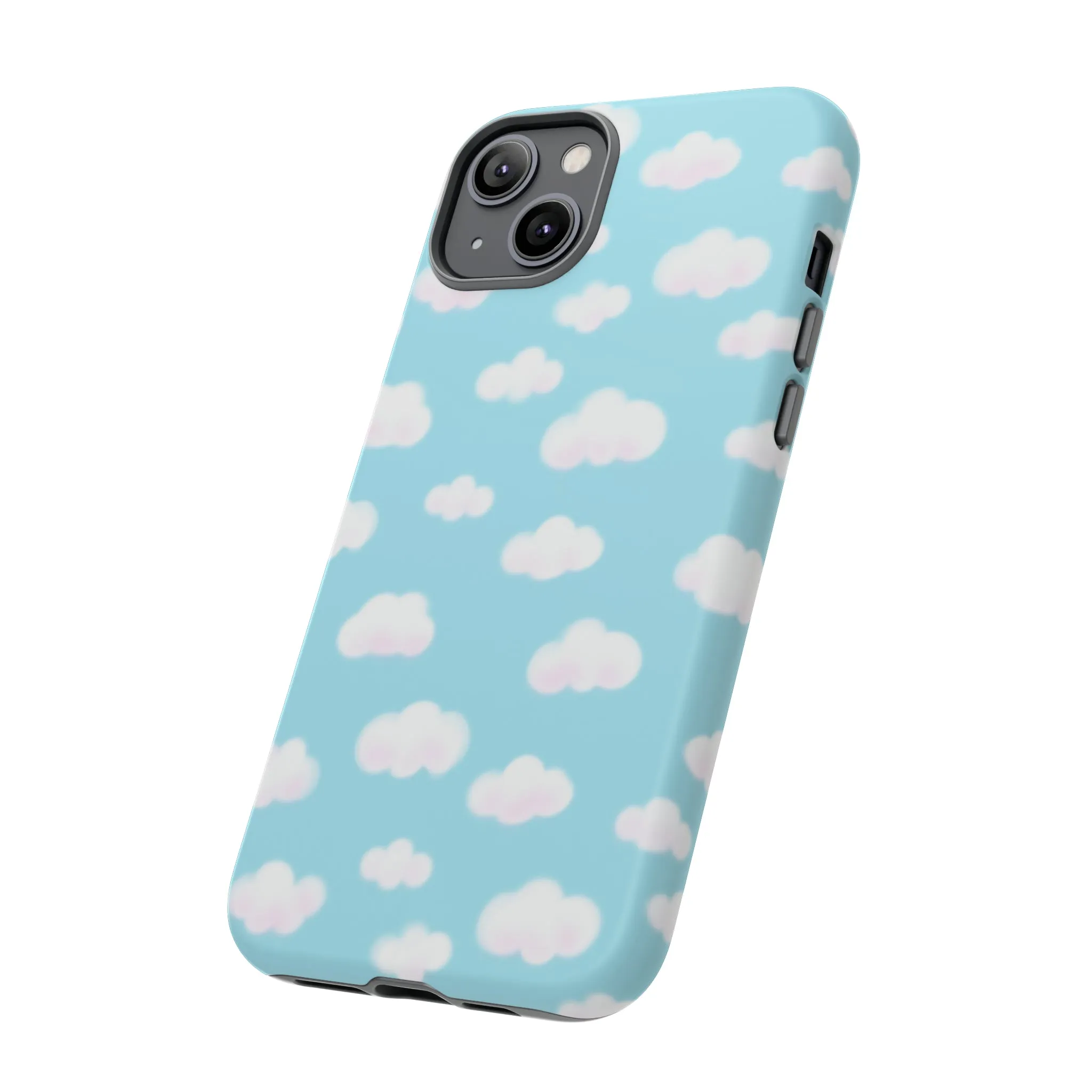 Dreamy Clouds Tough Phone Case (Sky Blue)