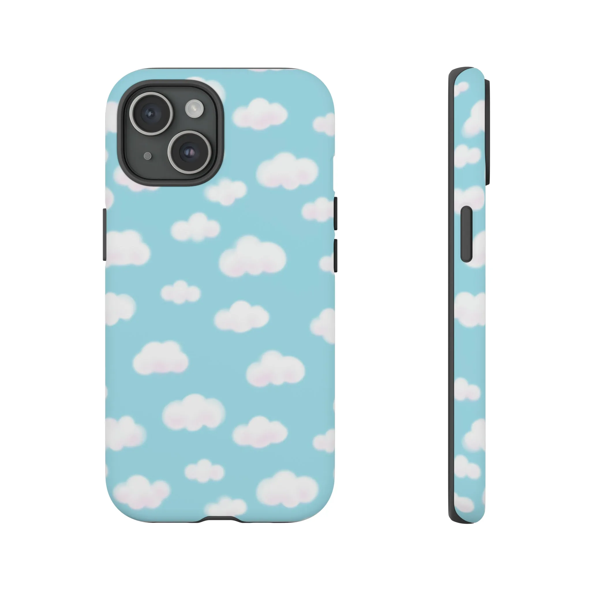 Dreamy Clouds Tough Phone Case (Sky Blue)