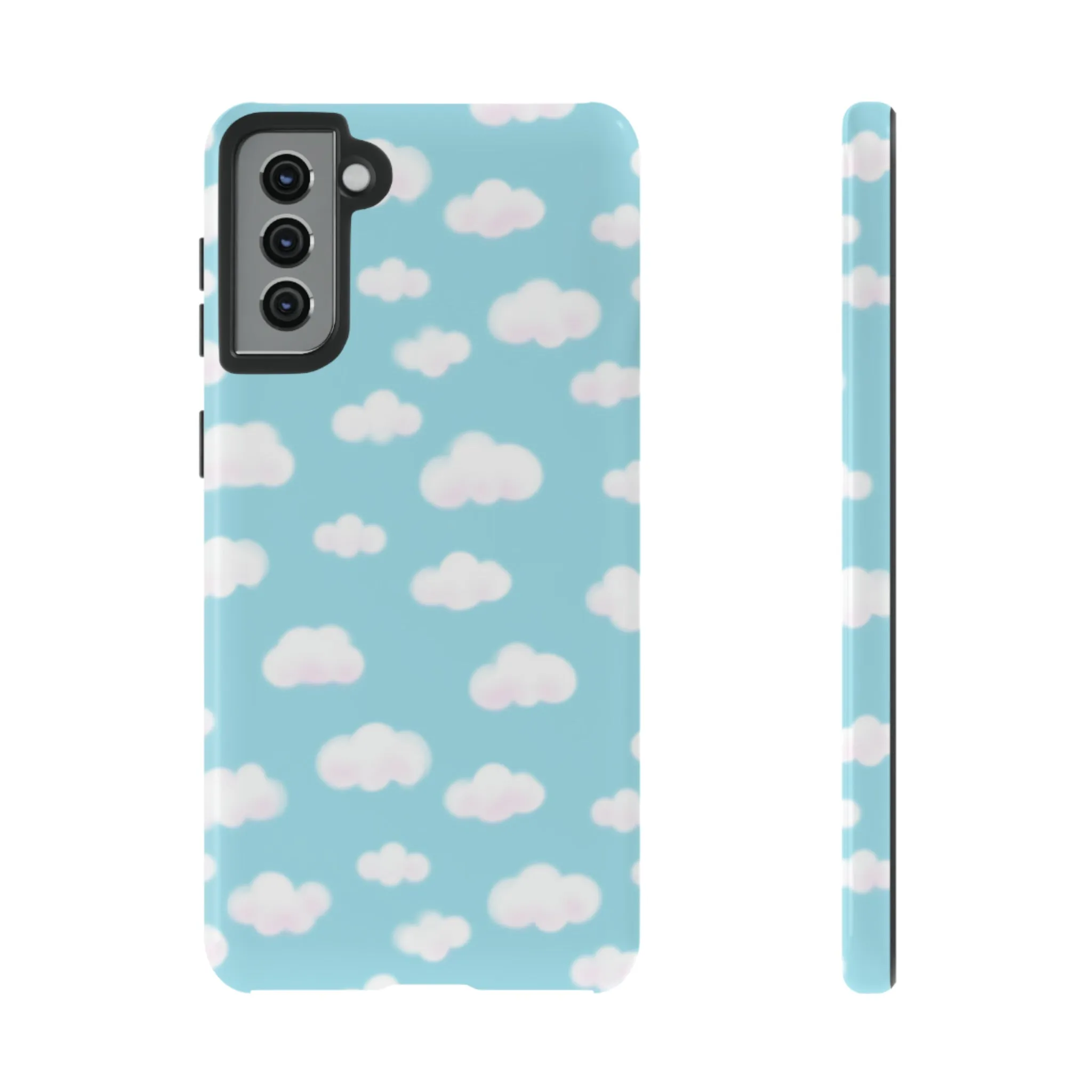 Dreamy Clouds Tough Phone Case (Sky Blue)