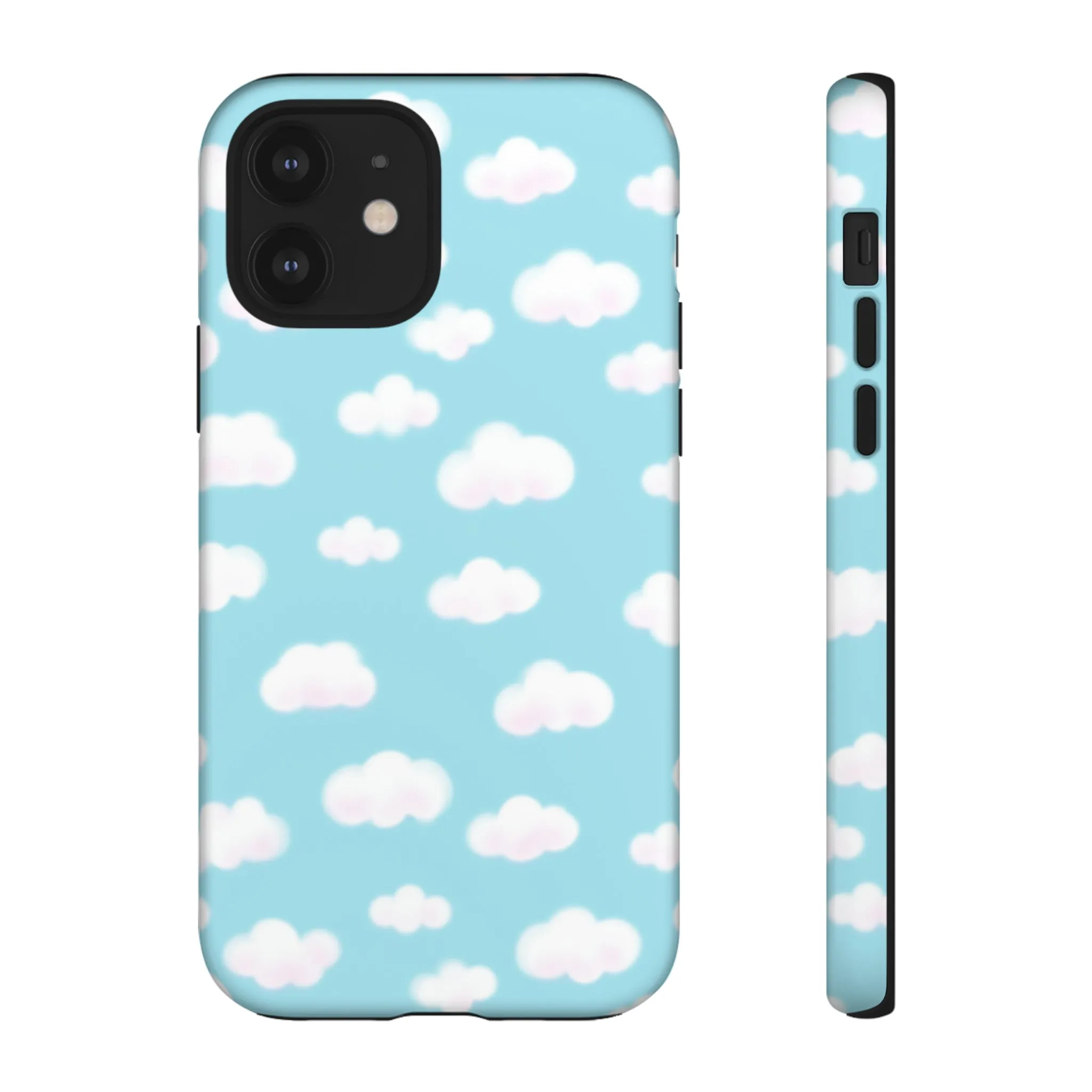 Dreamy Clouds Tough Phone Case (Sky Blue)