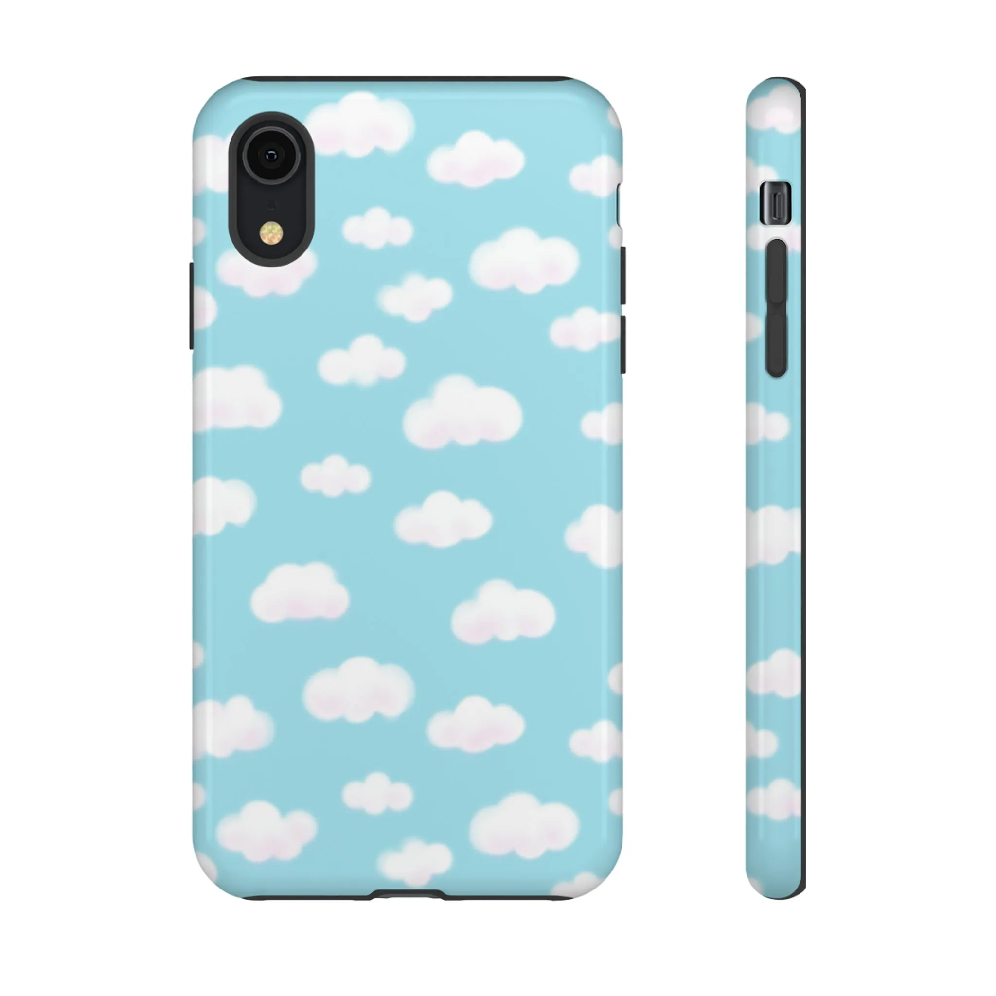 Dreamy Clouds Tough Phone Case (Sky Blue)