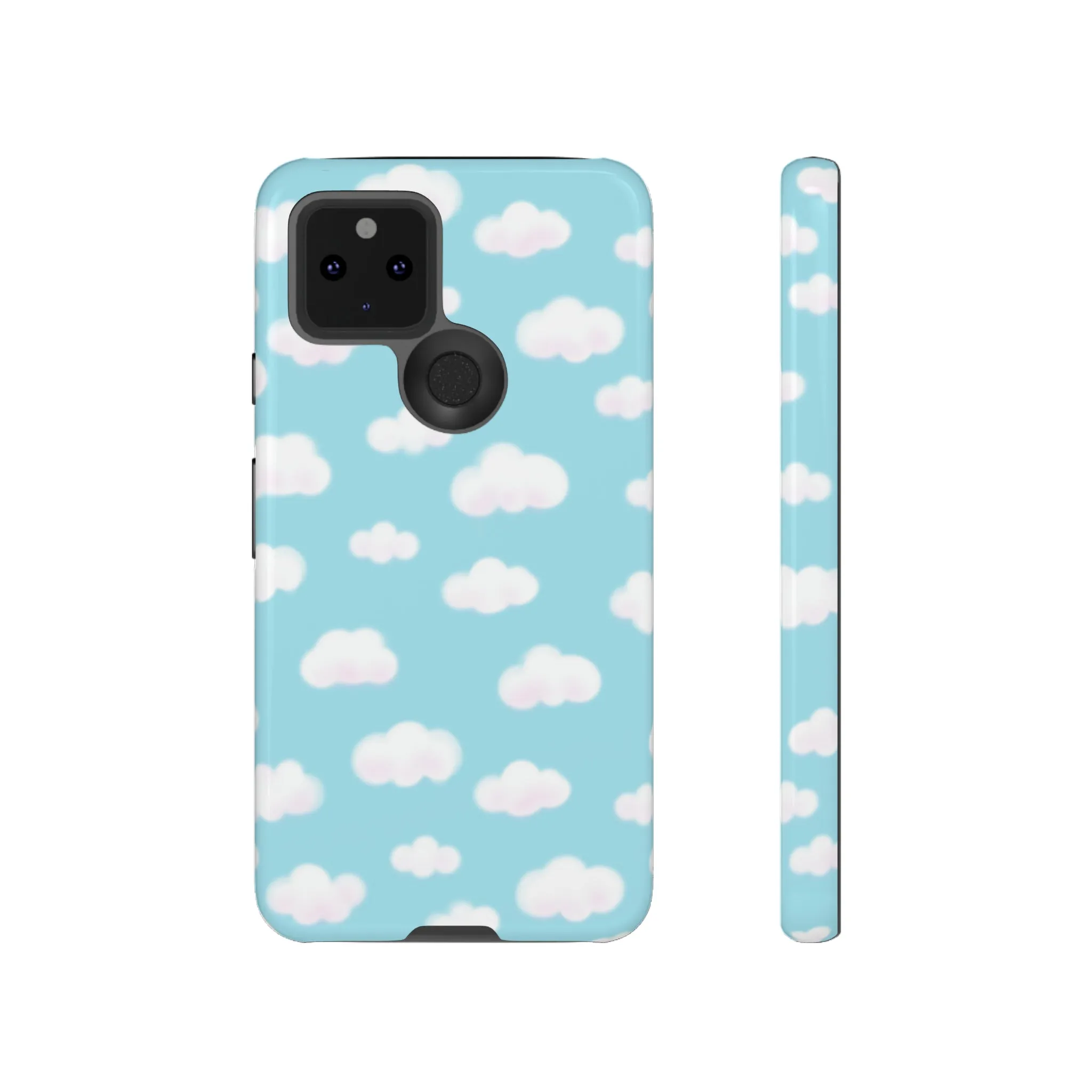 Dreamy Clouds Tough Phone Case (Sky Blue)