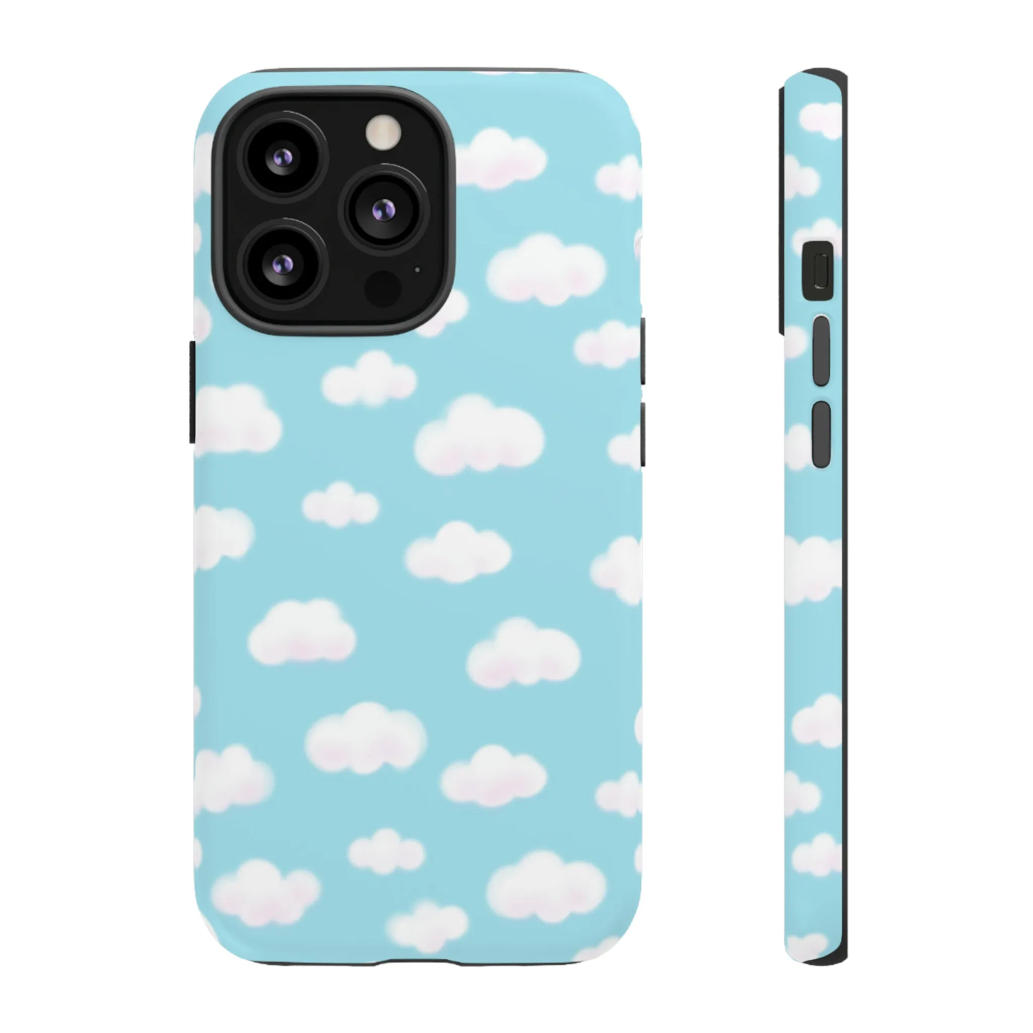 Dreamy Clouds Tough Phone Case (Sky Blue)