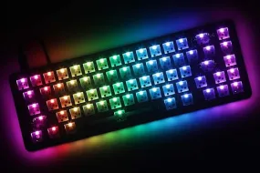 Drop ALT Mechanical Keyboard  65% (67 Key) Gaming Keyboard, Hot-Swap Switches, Programmable Macros, RGB LED Backlighting, USB-C, Doubleshot PBT, Aluminum Frame (Barebones, Black)