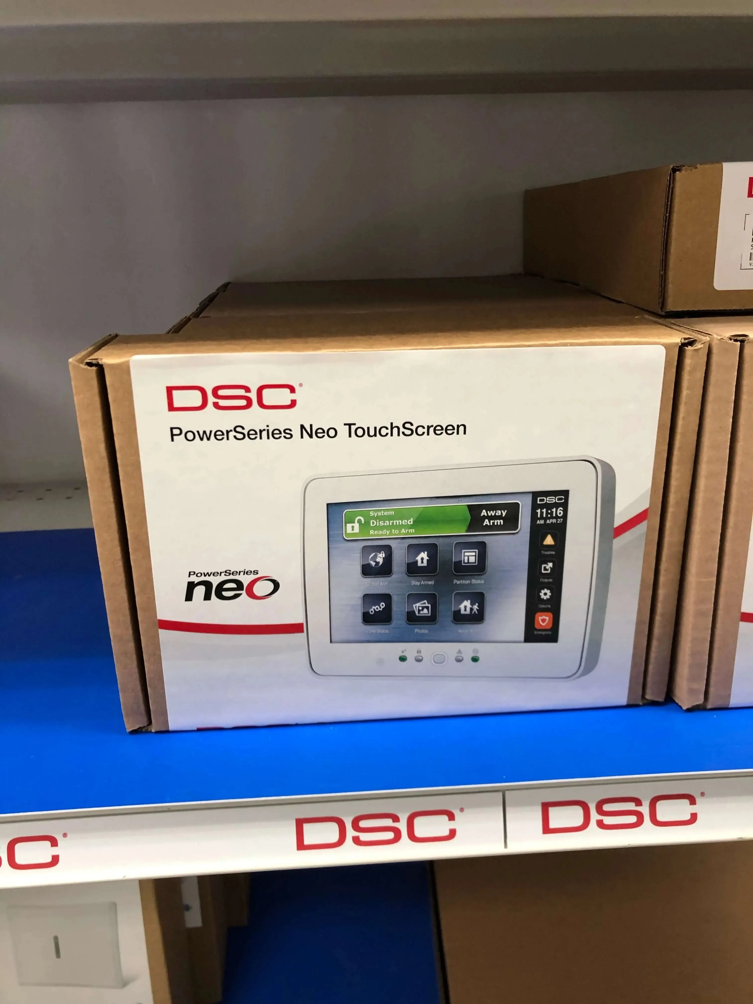 DSC neo HS2 TCHP PowerSeries 7 Inch TouchScreen Keypad