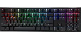 Ducky One 2 Backlit Gaming Keyboard, Mx-Blue, Rgb Led - Black, Ch-Layout