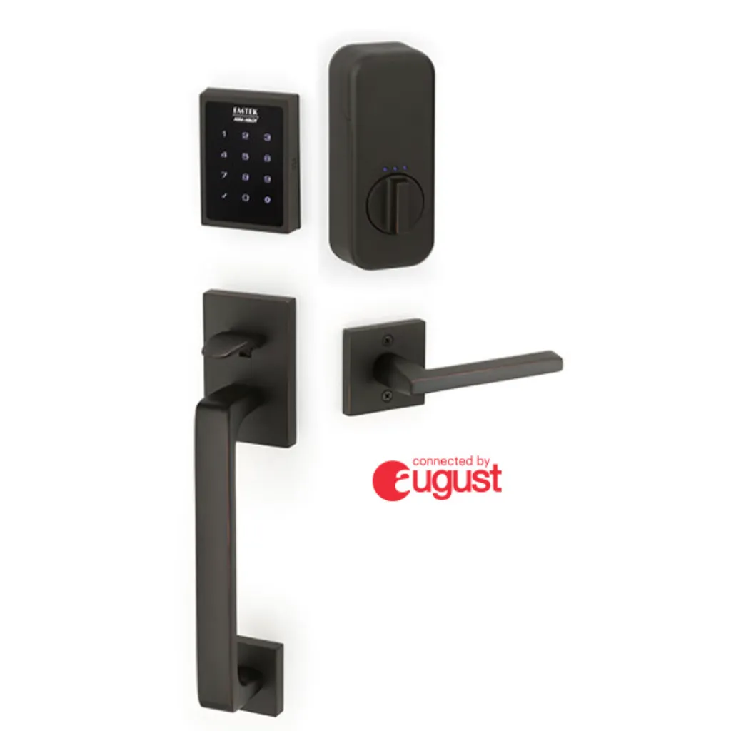 EMPowered™ Motorized Touchscreen Keypad SMART Entry Set - Connected by August