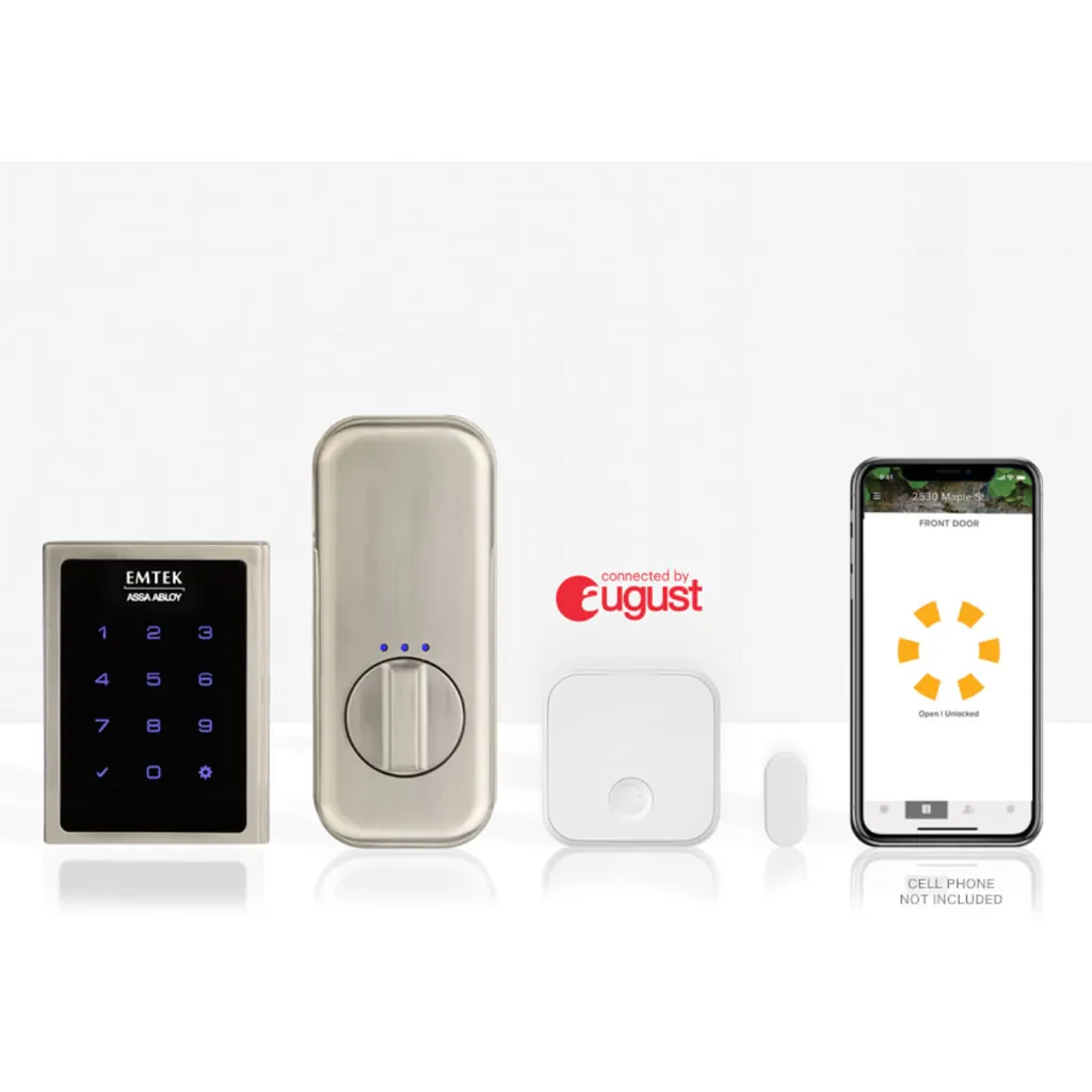 EMPowered™ Motorized Touchscreen Keypad SMART Entry Set - Connected by August