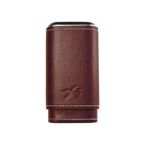 Envoy 3 Cigar Case Cognac