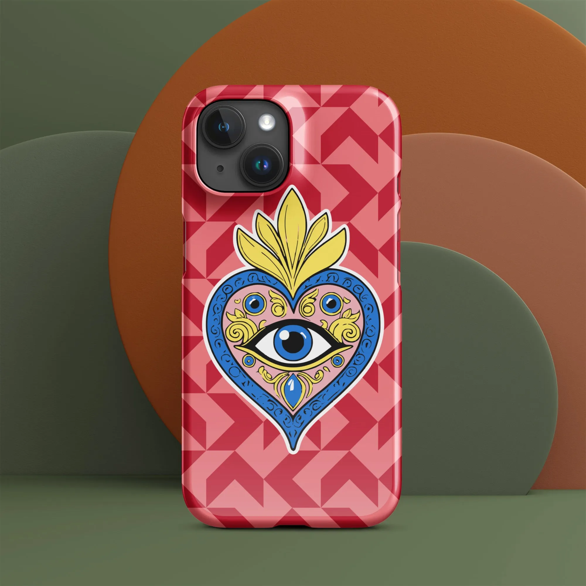 Eye Of The Heart Snap case for iPhone®