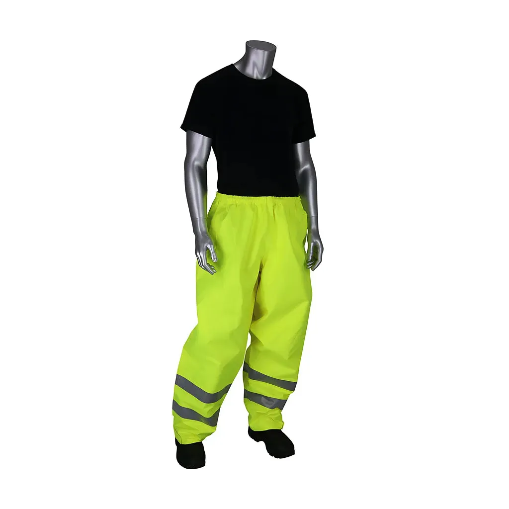 Falcon 353-2002-LY/L ANSI Class E Heavy Duty Waterproof Breathable Pants