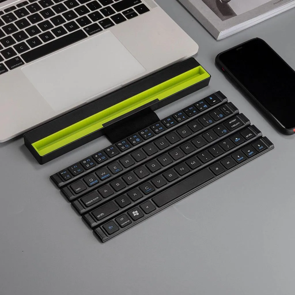 Foldable Wireless Bluetooth Keyboard