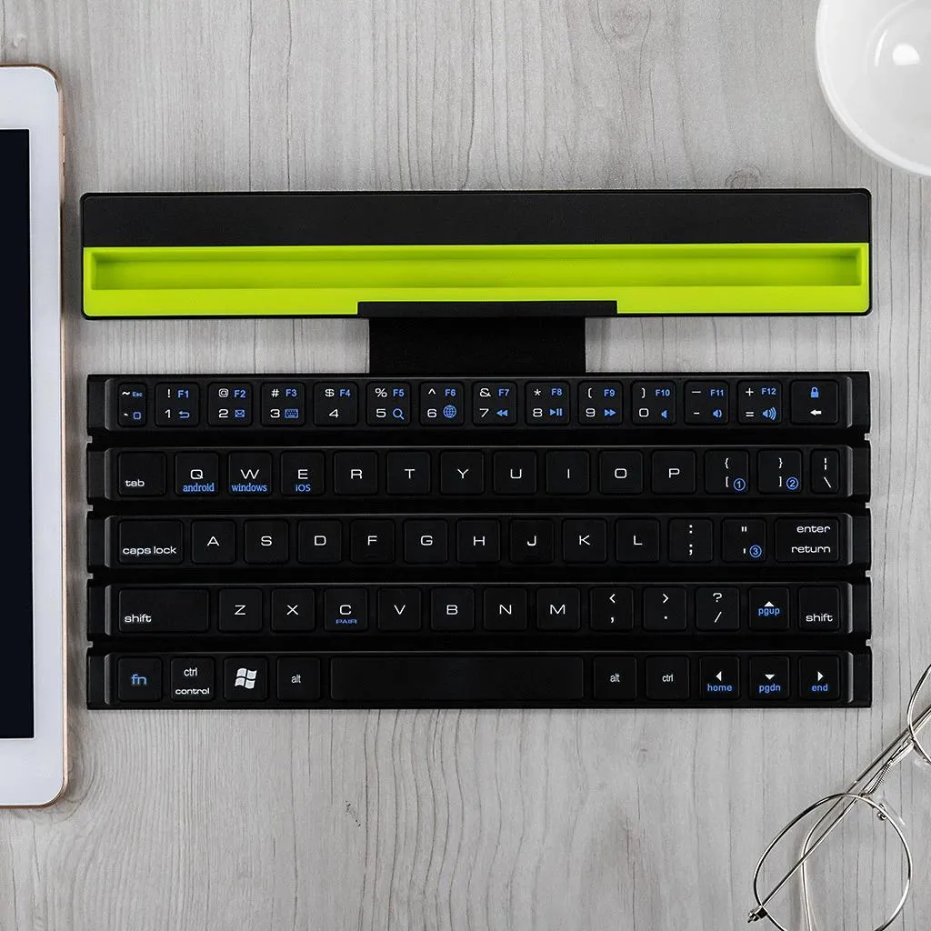 Foldable Wireless Bluetooth Keyboard