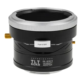 Fotodiox Pro TLT ROKR - Tilt / Shift Lens Mount Adapter Compatible with Pentacon 6 (Kiev 66) SLR Lenses to fit Canon RF Mount Mirrorless Camera Body