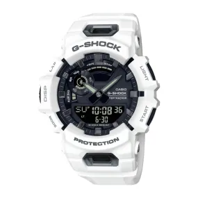 G-SHOCK Analog-Digital Step Tracker Men's Watch White GBA900-7A