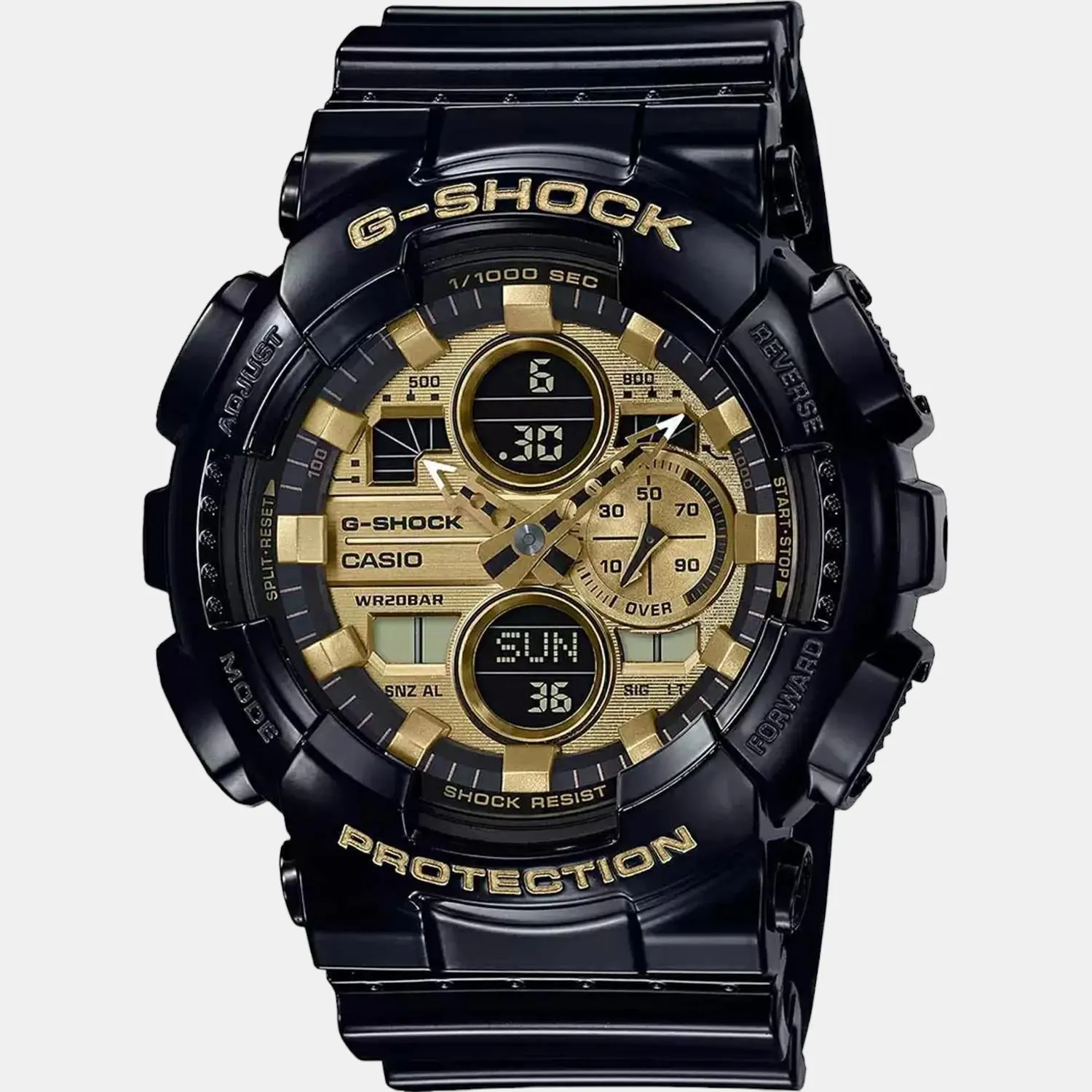 G-Shock Men's Analog-Digital Resin Watch G1021 - GA-140GB-1A1DR