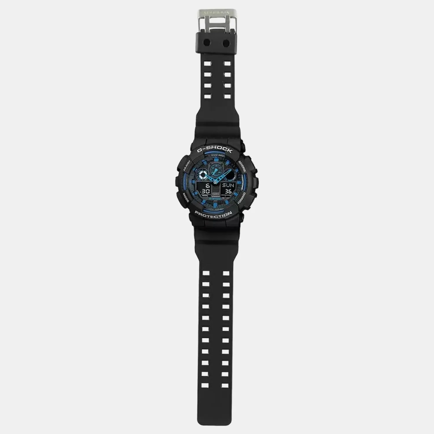 G-Shock Men's Analog-Digital Resin Watch G271 - GA-100-1A2NDR