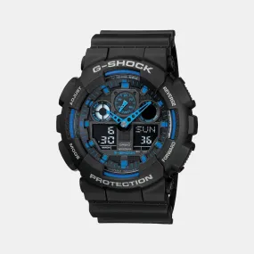 G-Shock Men's Analog-Digital Resin Watch G271 - GA-100-1A2NDR