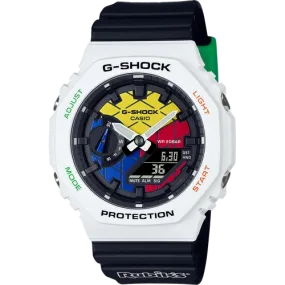 G-Shock RUBIKs Carbon Core Guard Case Analog and Digital Display