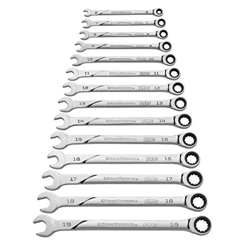 GEARWRENCH 120XP 14-Piece Universal Spline XL Ratcheting Combination Metric Wrench Set