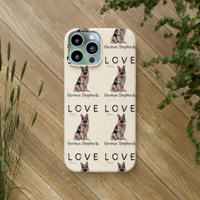 German Shepherd, IPhone Biodegradable Case