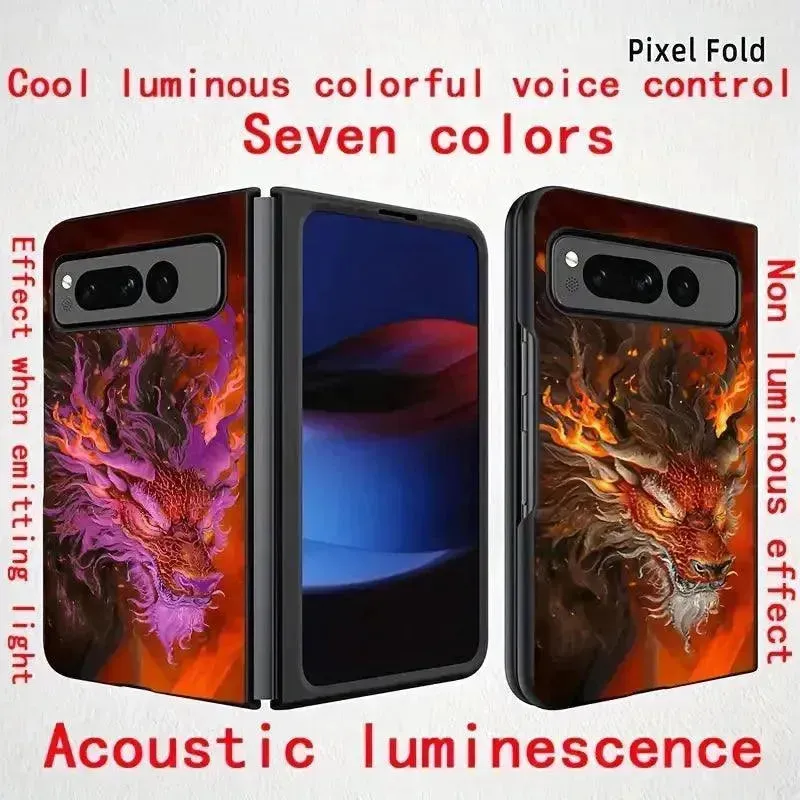 Glowing Dragon Smart Voice Controlled Cover (For Samsung)