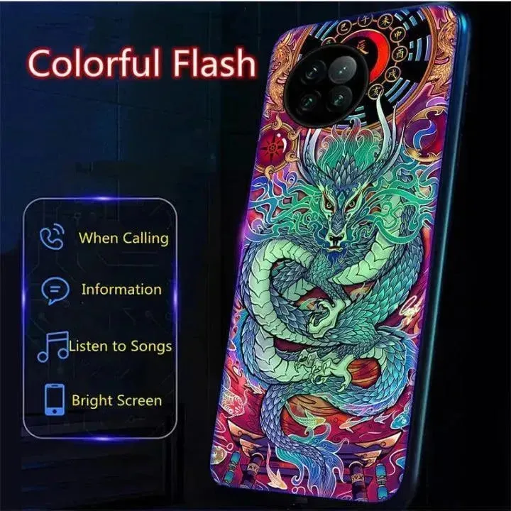 Glowing Dragon Smart Voice Controlled Cover (For Samsung)