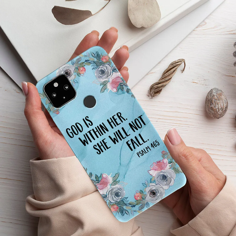 God Is Within Her - Christian Phone Case - Jesus Phone Case - Bible Verse Phone Case - Ciaocustom