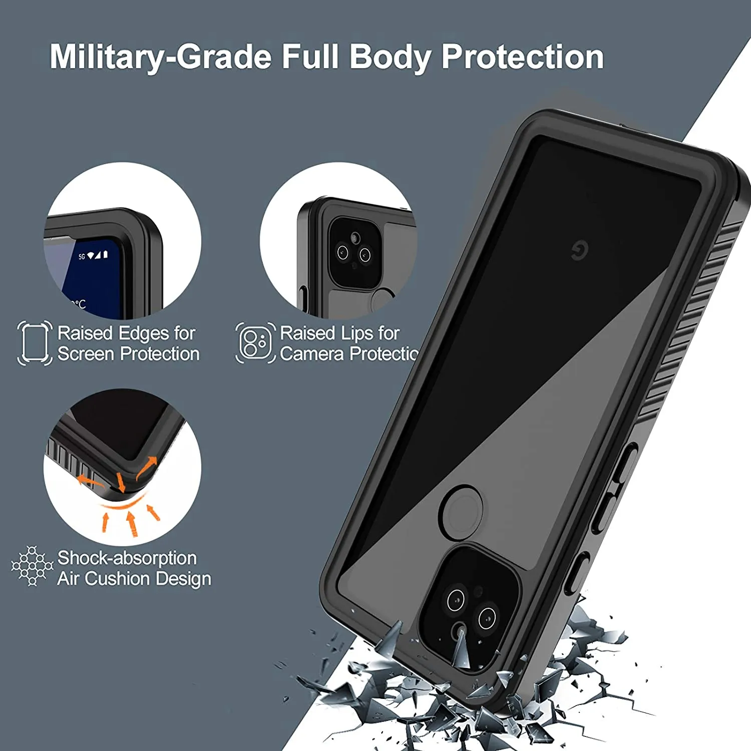 Google Pixel 4a 5G Case | Pixel 4a 5G Waterproof Case