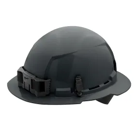 Gray Full Brim Hard Hat w/4pt Ratcheting Suspension - Type 1, Class E