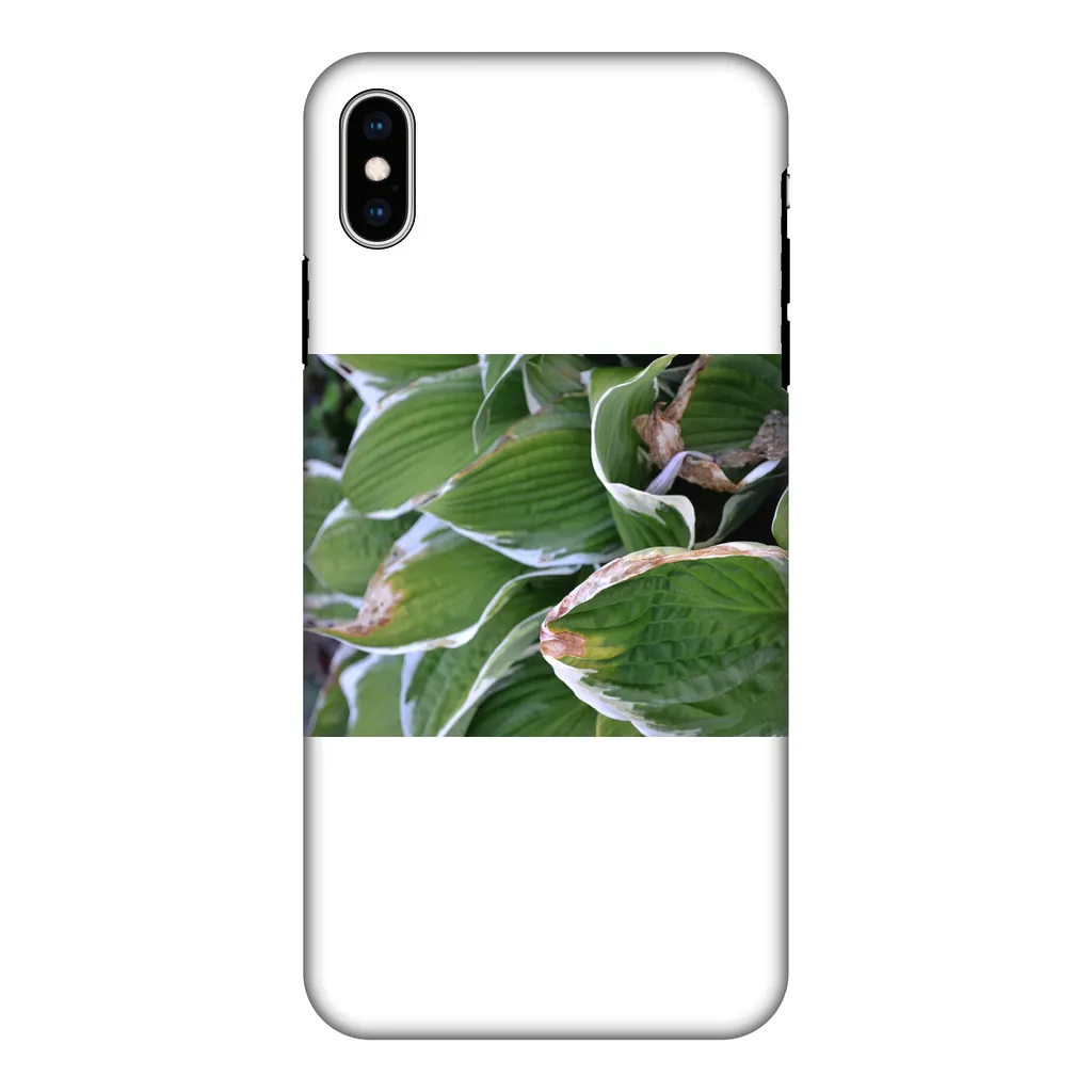 Green Leaves Fully Printed Tough Phone Case