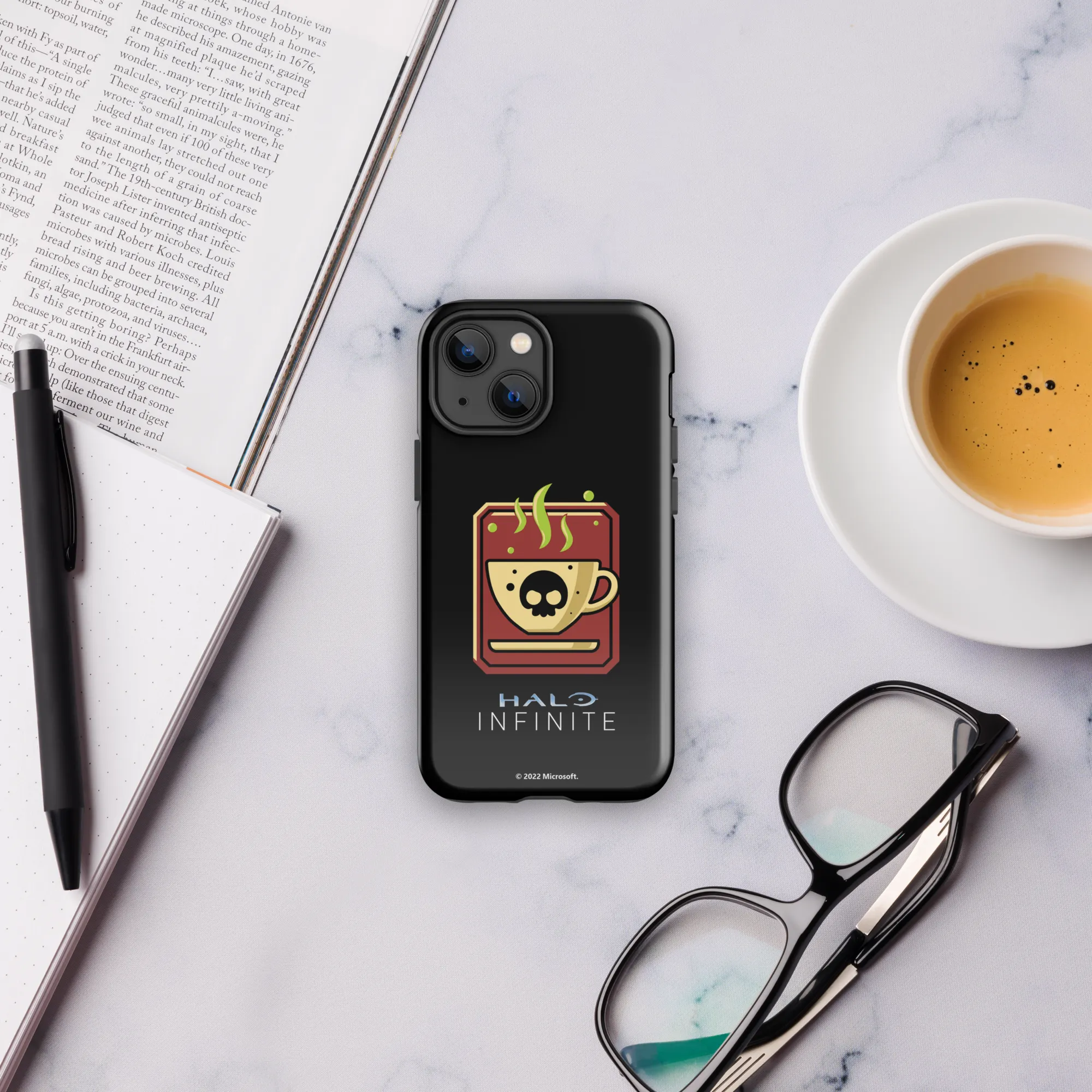 Halo Infinite Wake Up Juice Emblem Tough Phone Case - iPhone