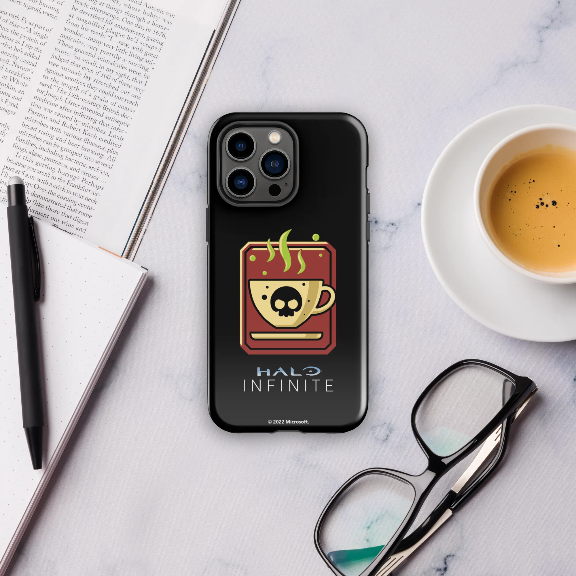 Halo Infinite Wake Up Juice Emblem Tough Phone Case - iPhone