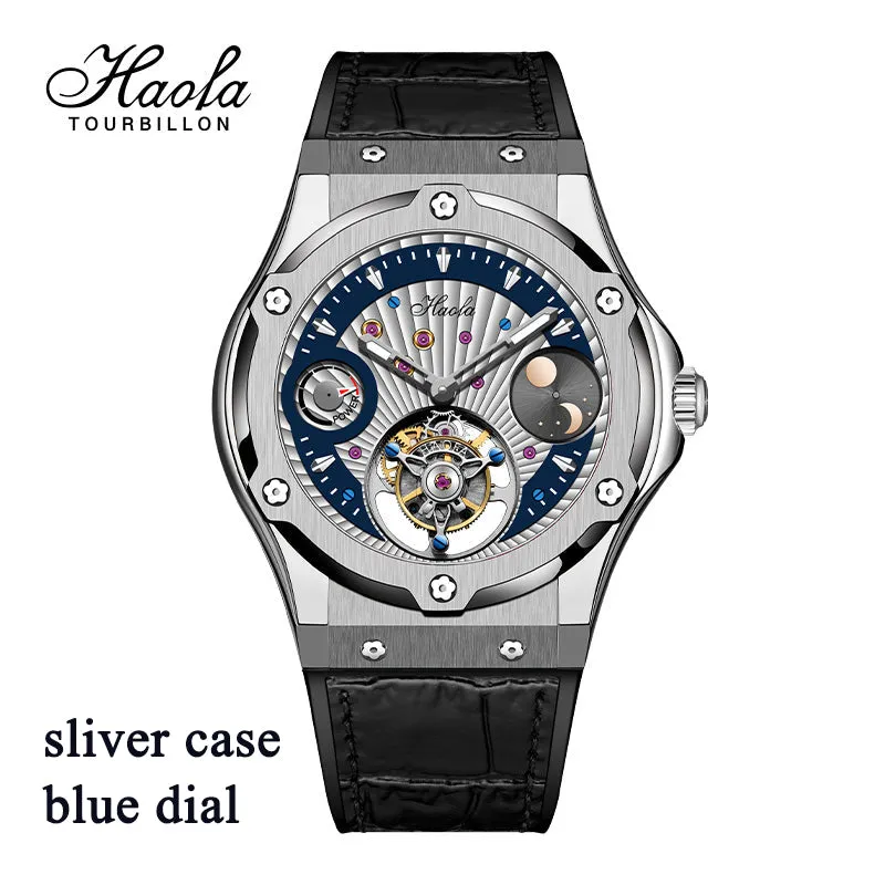 Haofa Power Reserve Day And Night Tourbillon Watch 1915