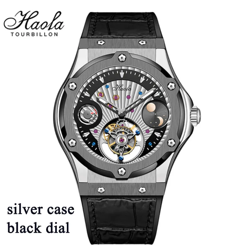 Haofa Power Reserve Day And Night Tourbillon Watch 1915