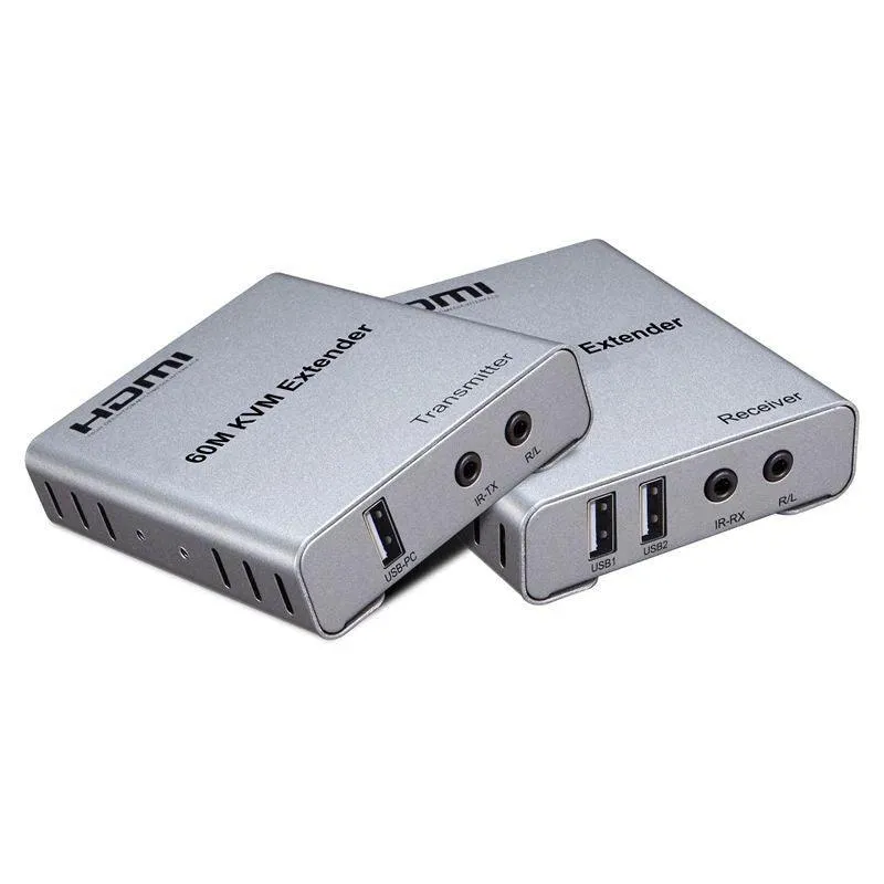 HDMI 60M KVM EXTENDER WITH AUDIO