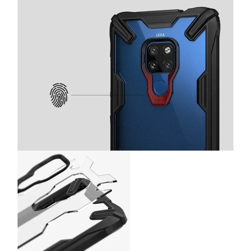 Huawei Mate 20 Case FusionX Black By Ringke