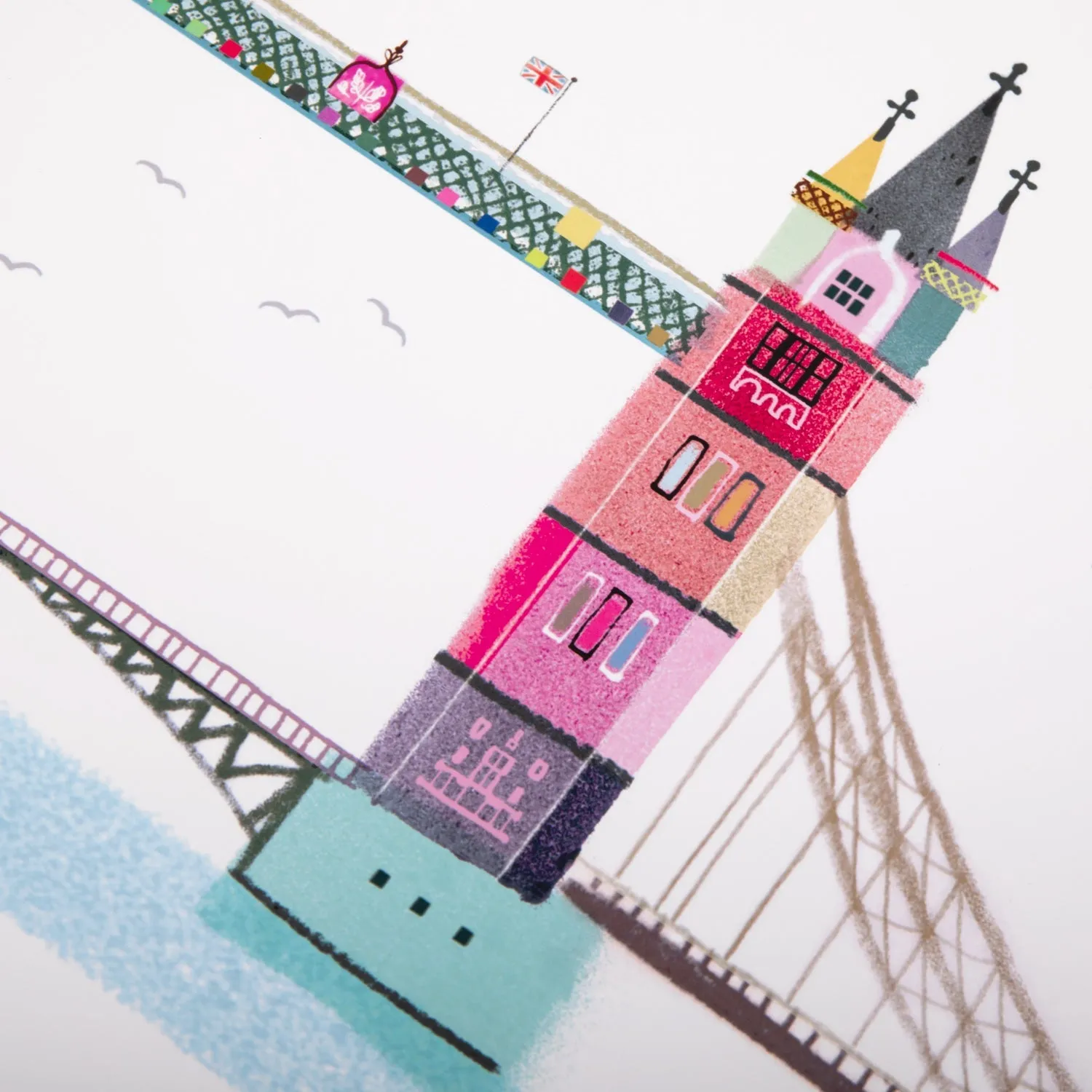 I Drew This - Tower Bridge A4 Print