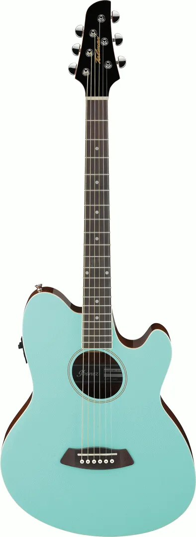 IBANEZ TCY10E SFH Acoustic Guitar – Sea Foam Green High Gloss