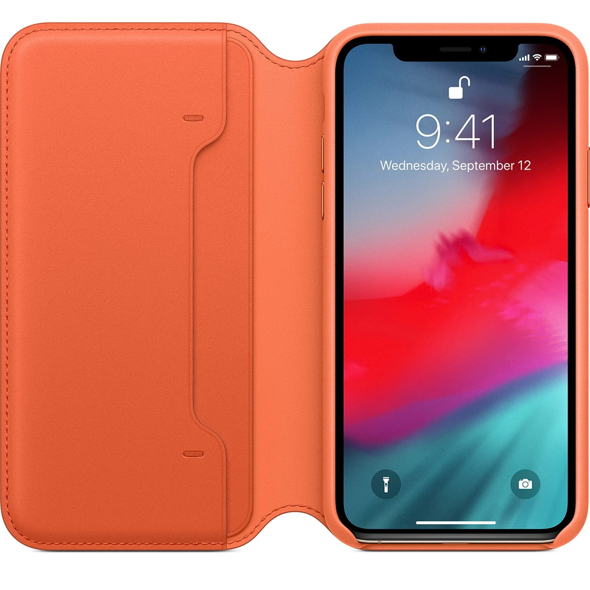 iPhone XS Max Leather Folio