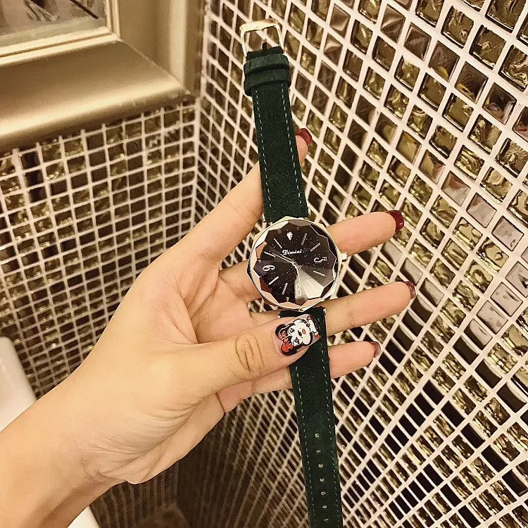 Irregular Mirror Frame Women's Watch